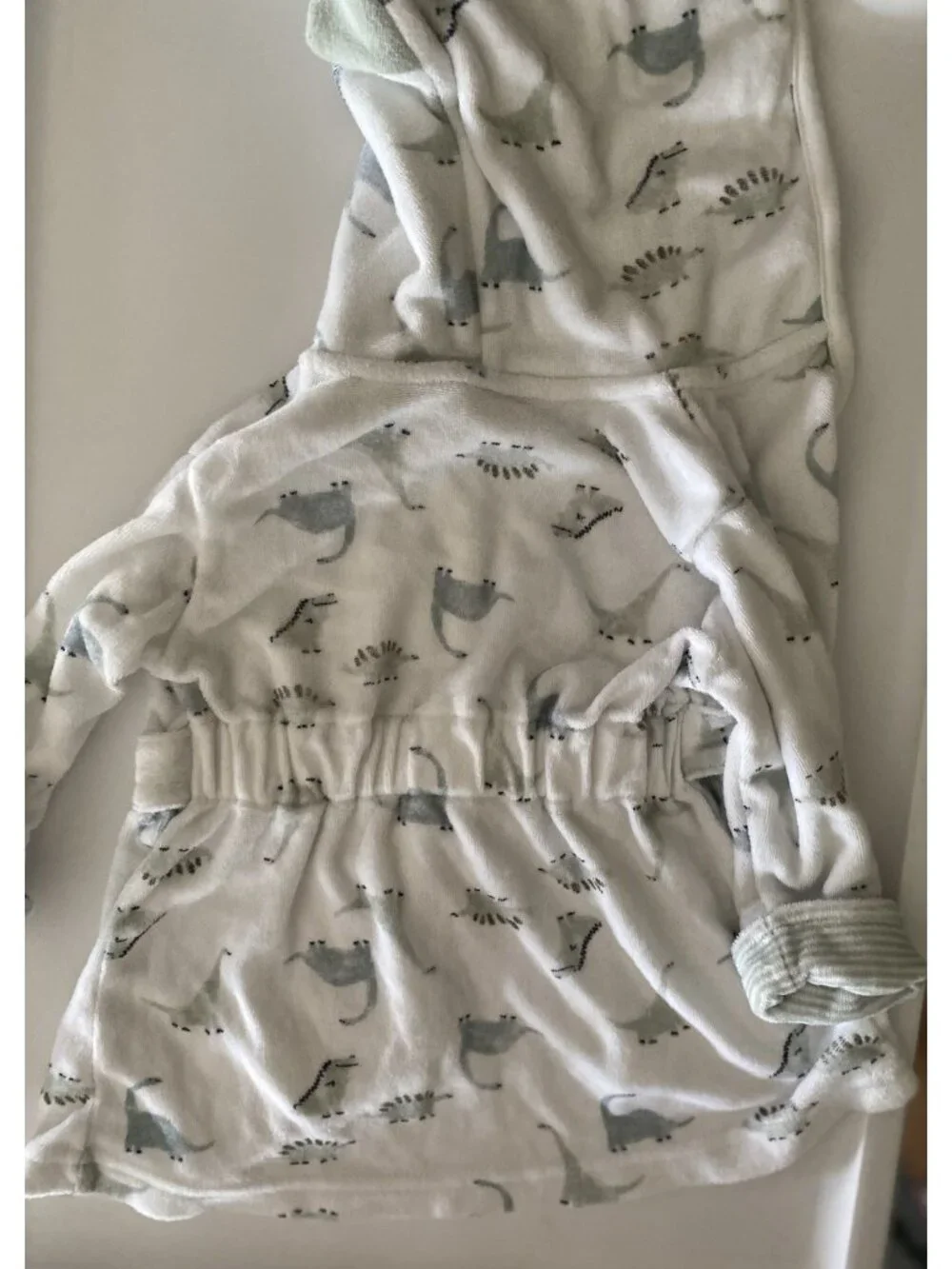 Carter’s Baby Boy Robe 0-9M Hooded Dinosaur Bathrobe Green Just One You Brand